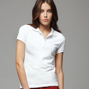 Ladies' Mini Pique Short Sleeve Sport Shirt