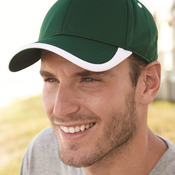 Bamboo Baseball Cap with Visor Accent Q3® Sweatband