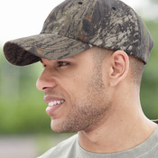 Garment-Washed Camo Cap