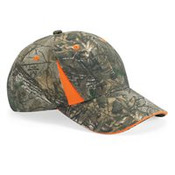 Camo Cap With Blaze Trim